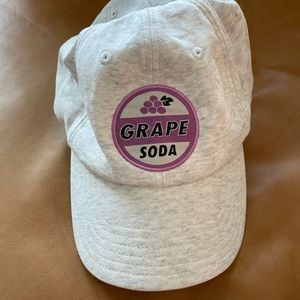NWOT Disney Parks Authentic Grape Soda Up Hat